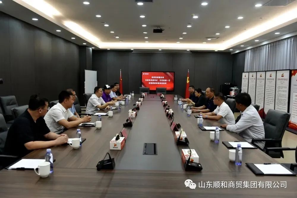 市外辦黨組書記、主任張劍一行蒞臨順和集團(tuán)參觀調(diào)研